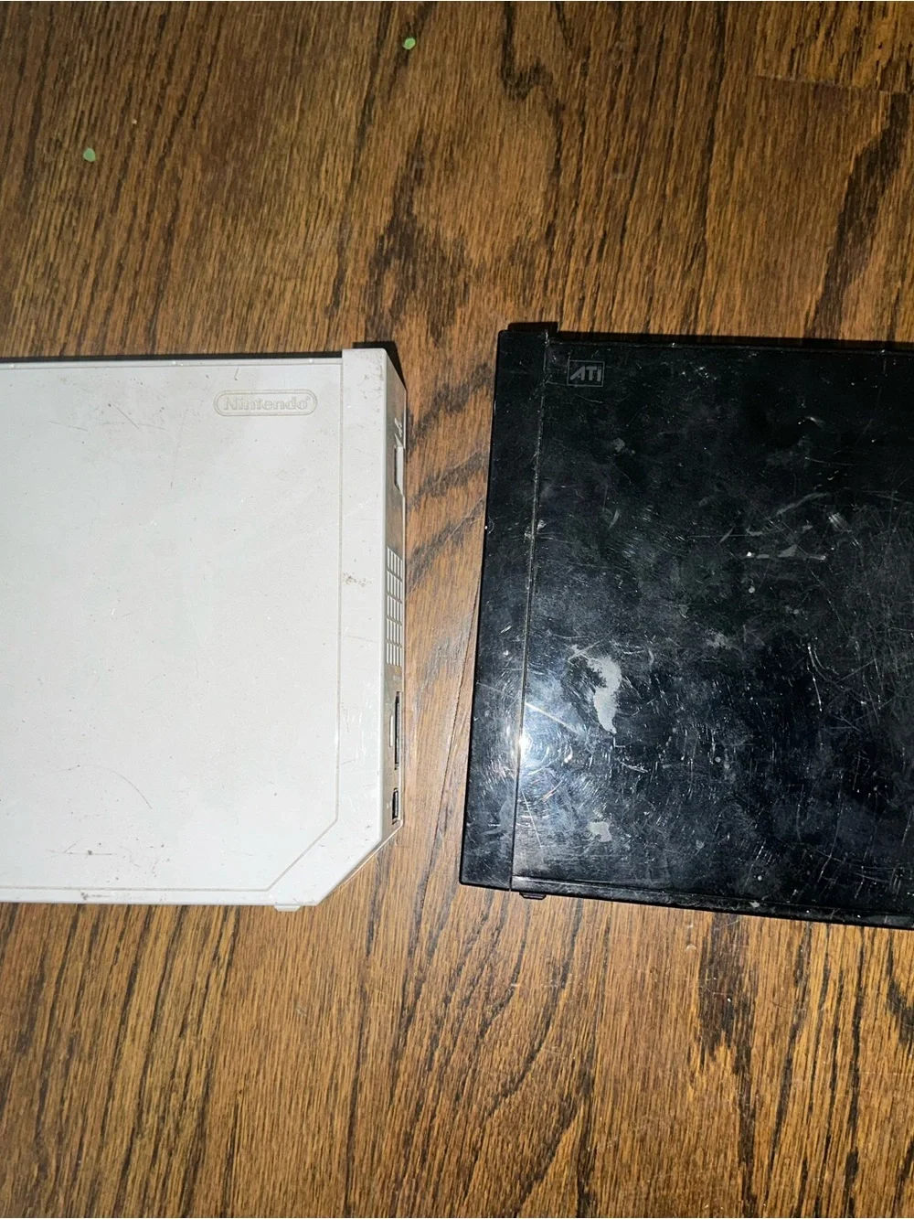 2 Nintendo Wii Consoles - Black and White (Read Description)